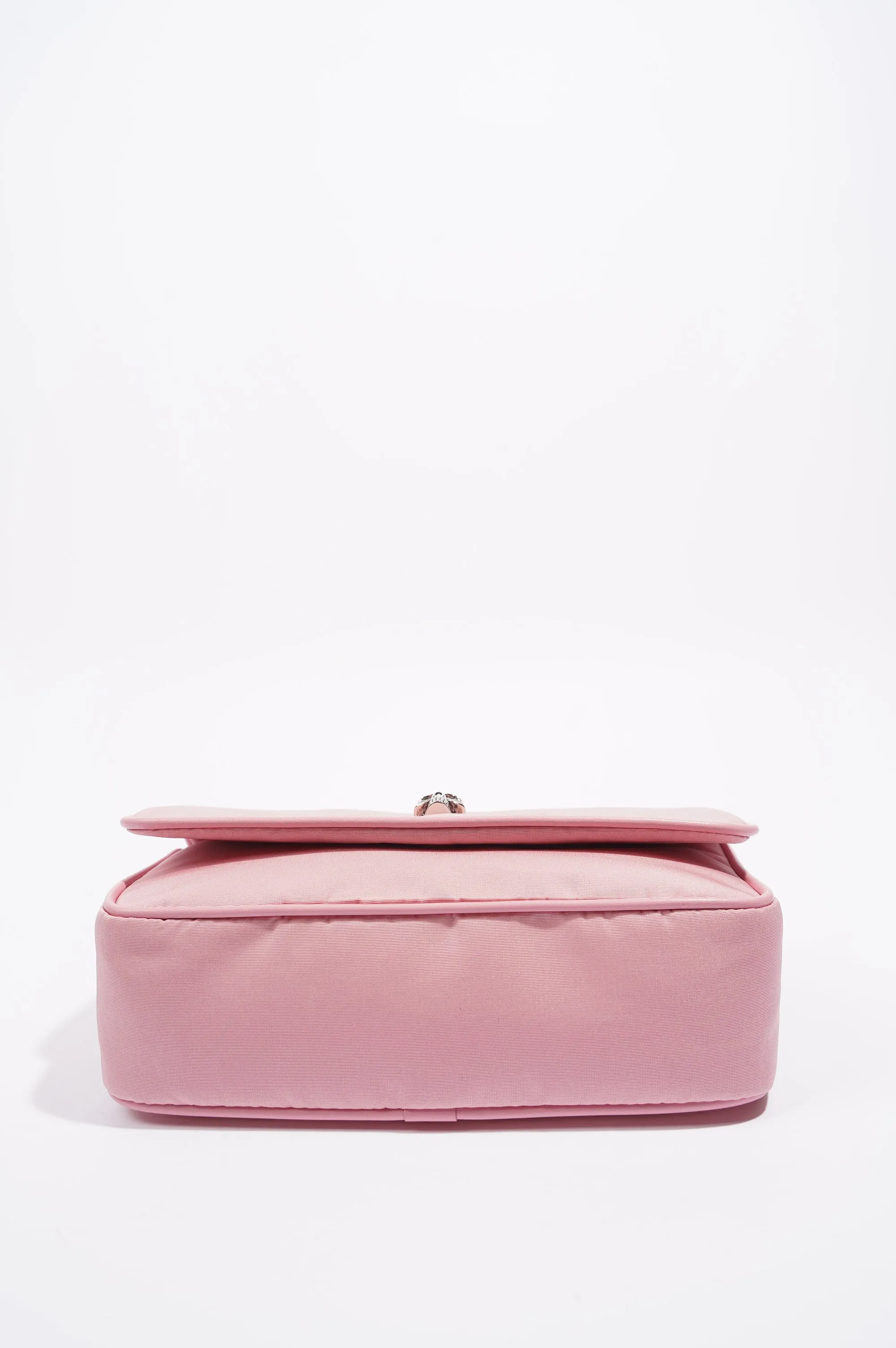 Alexander McQueen Womens Skull Bag Pink / Silver