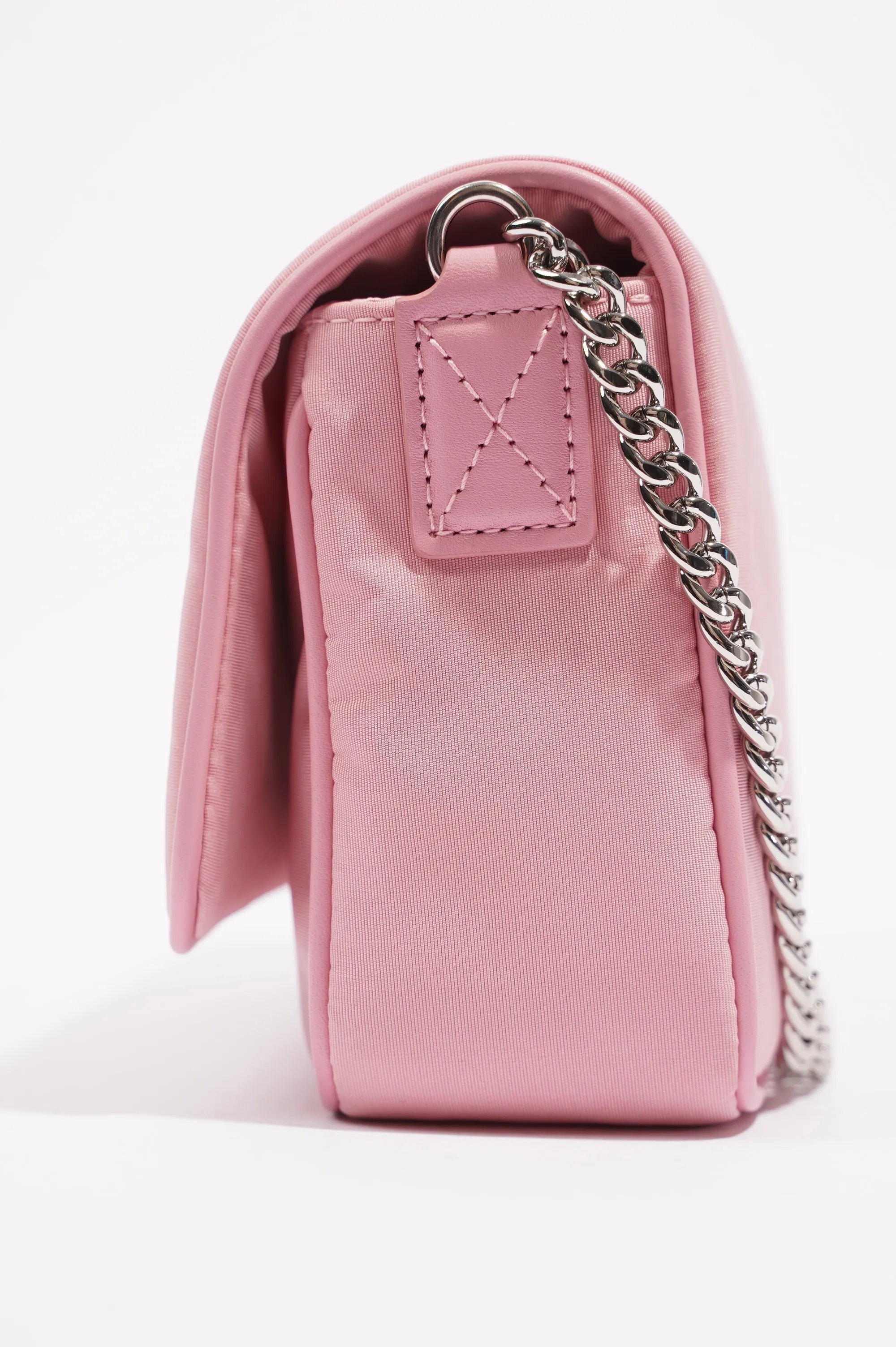 Alexander McQueen Womens Skull Bag Pink / Silver