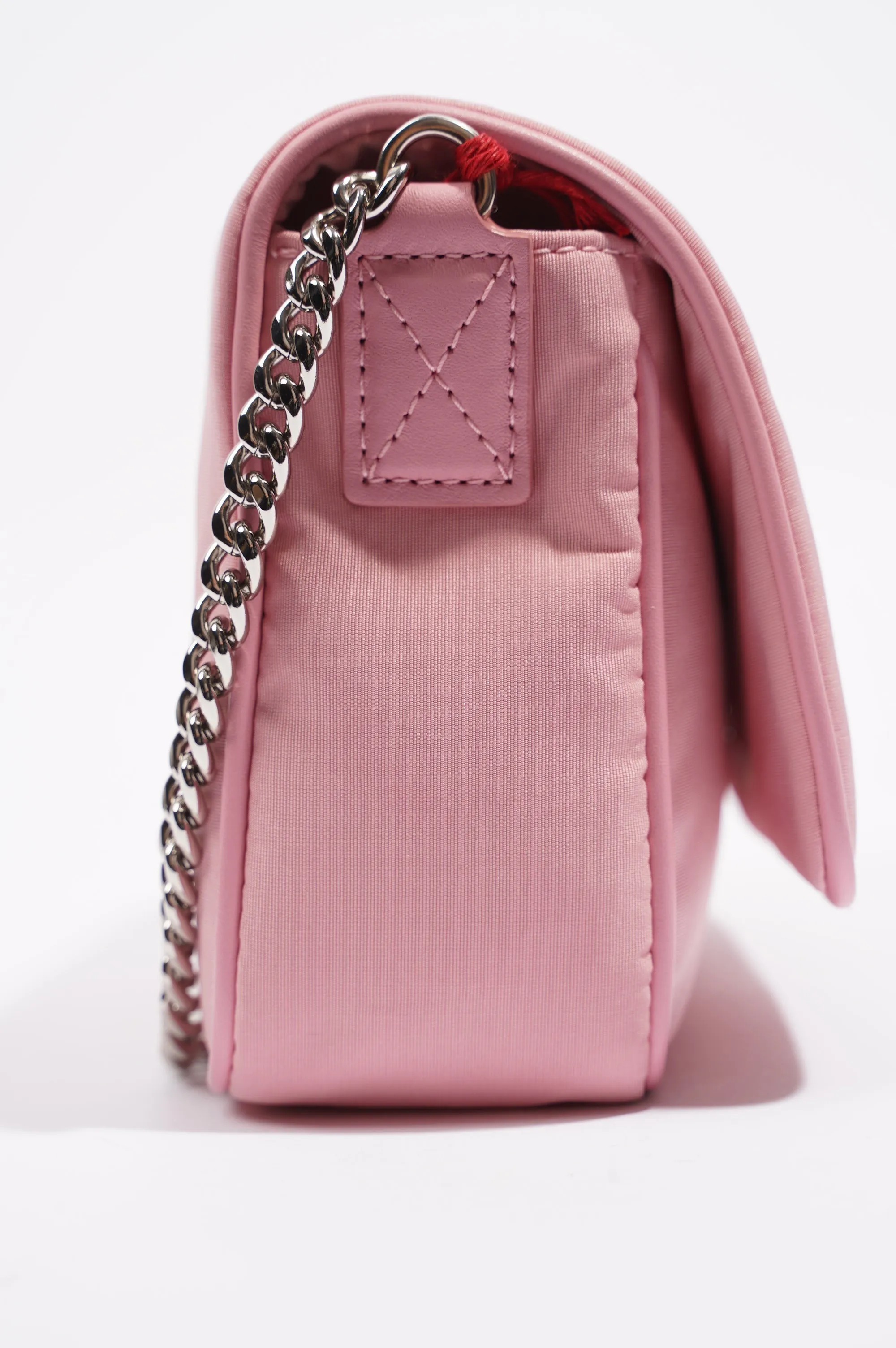 Alexander McQueen Womens Skull Bag Pink / Silver