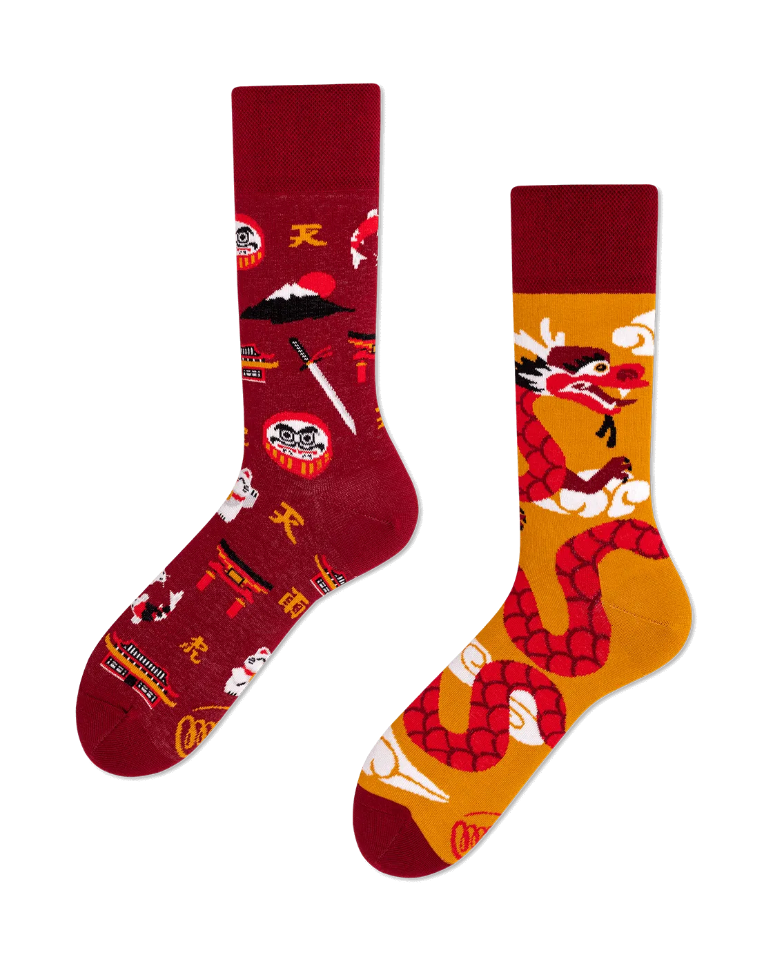 Asian Dragon Socks