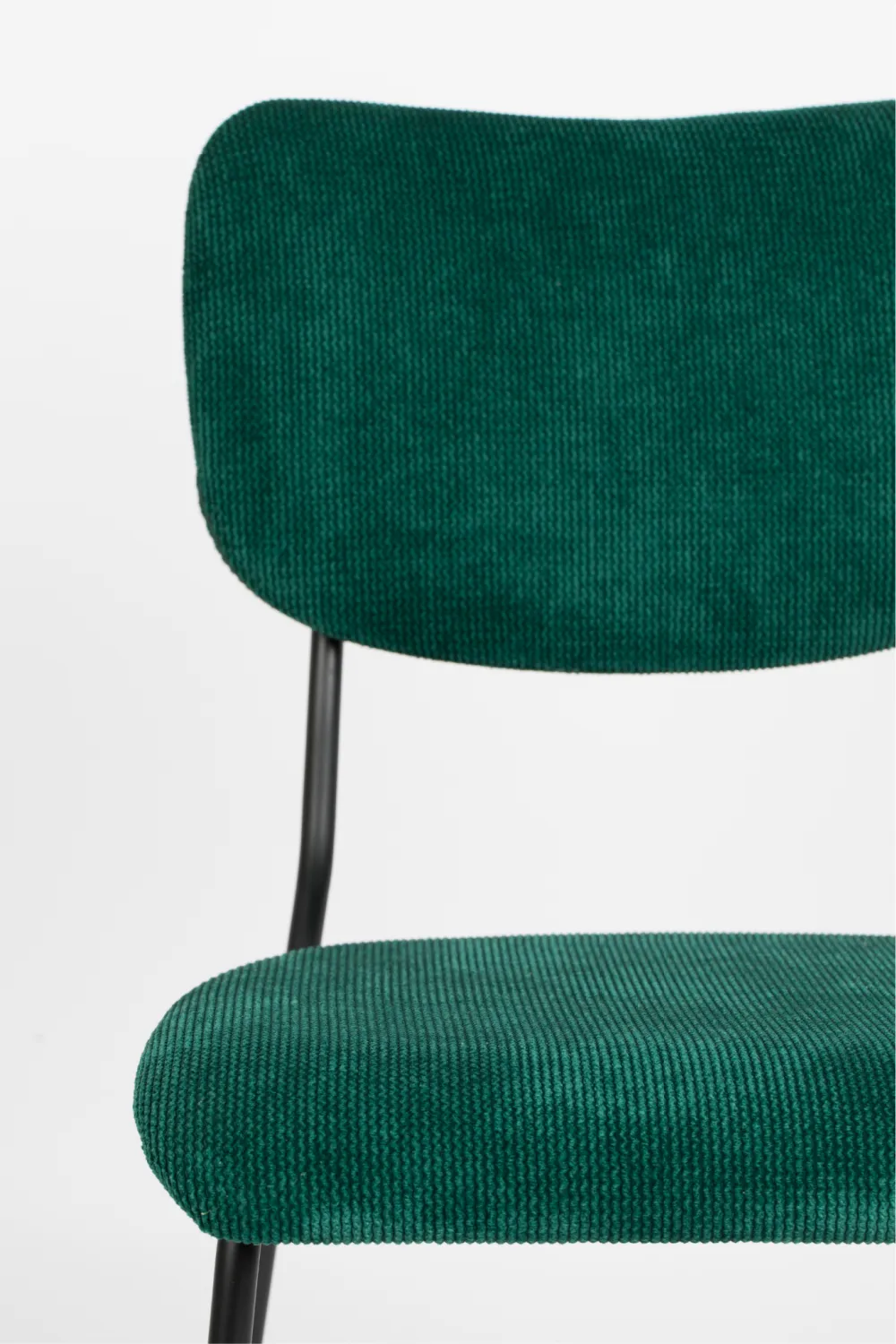 Green Upholstered Dining Chairs (2) | Zuiver Benson