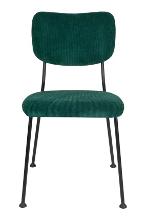 Green Upholstered Dining Chairs (2) | Zuiver Benson