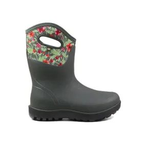 NEO CLASSIC MID VINE FLRL - WOMEN'S RAIN BOOT