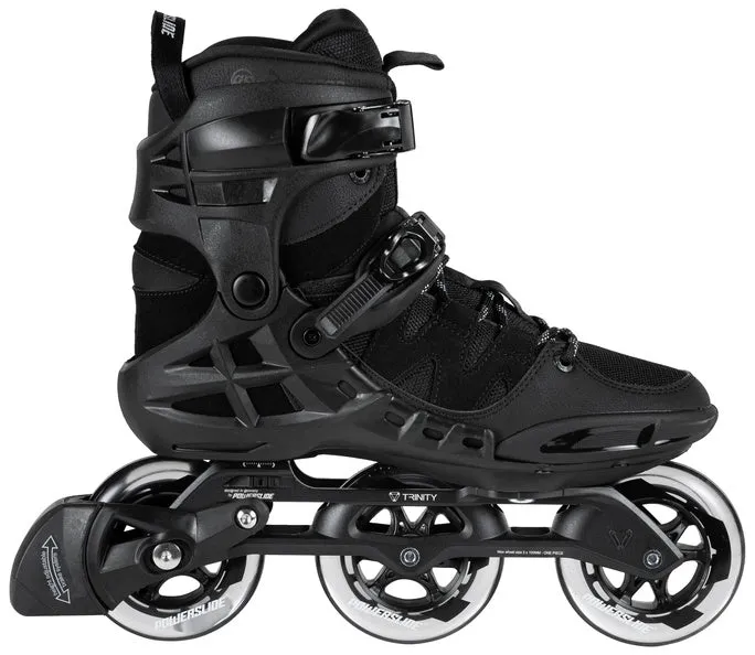 POWERSLIDE - Phuzion Argon 100 Black Fitness Inline Skates (PHUZION SALE!)