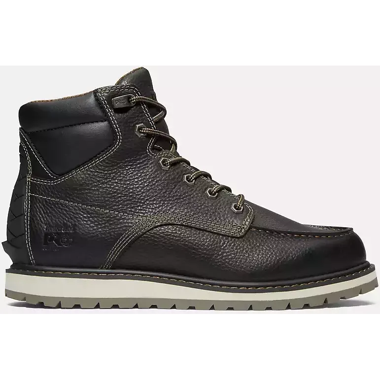 Timberland Pro Men's Irvine 6" Soft Toe WP Work Boot -Black- TB0A42SY001