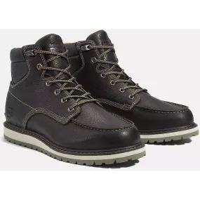 Timberland Pro Men's Irvine 6" Soft Toe WP Work Boot -Black- TB0A42SY001