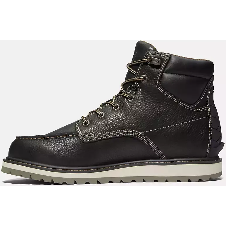 Timberland Pro Men's Irvine 6" Soft Toe WP Work Boot -Black- TB0A42SY001