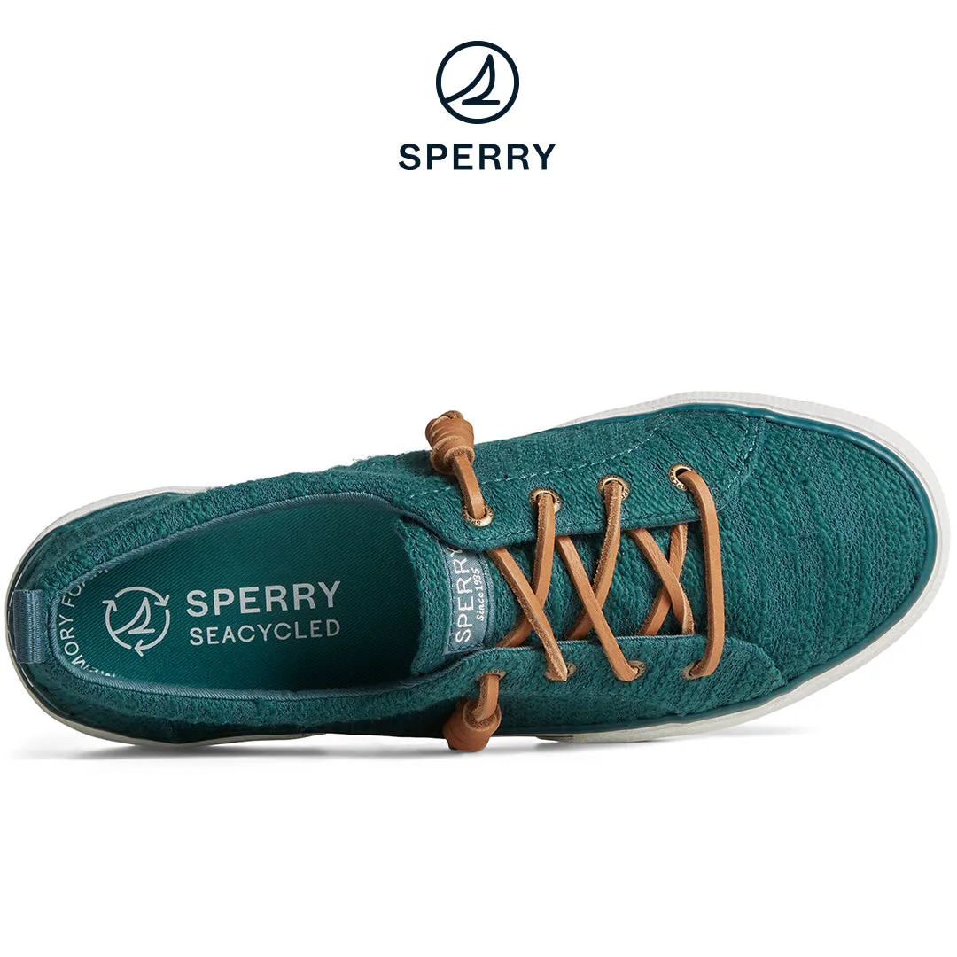 Women's SeaCycled™  Pier Wave Slub Jacquard Sneaker Balsam  (STS88804)